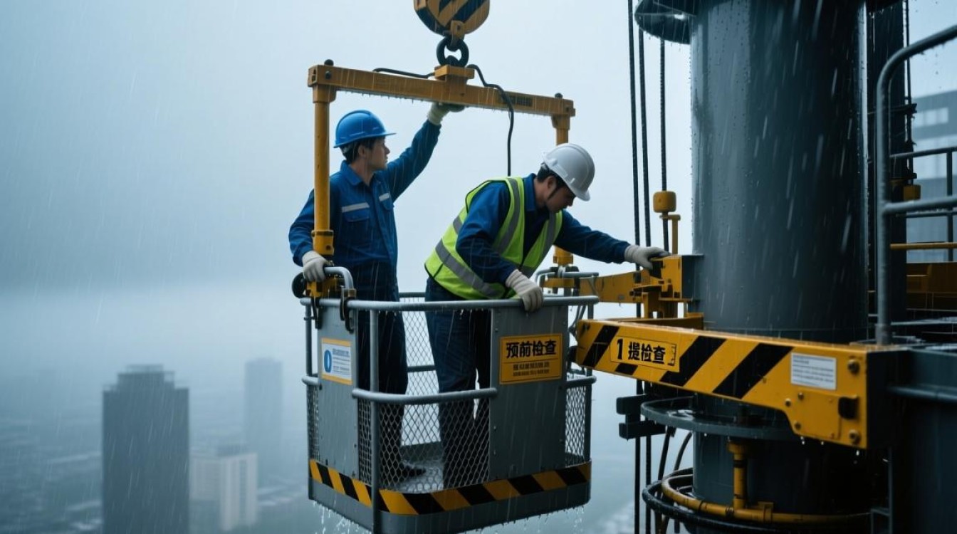 高空吊篮遇暴雨如何安全应对? 高空吊篮遇暴雨如何安全应对?