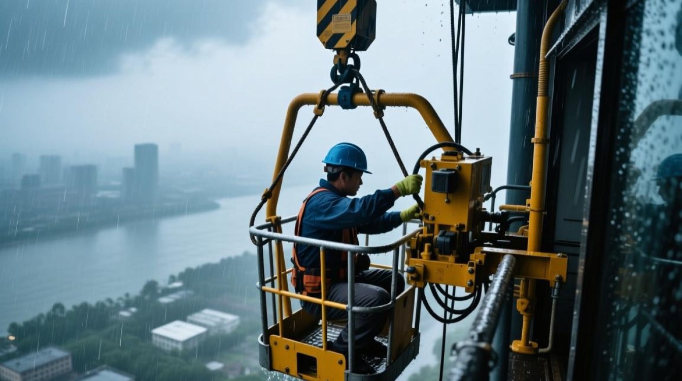 高空吊篮遇暴雨如何安全应对? 高空吊篮遇暴雨如何安全应对?