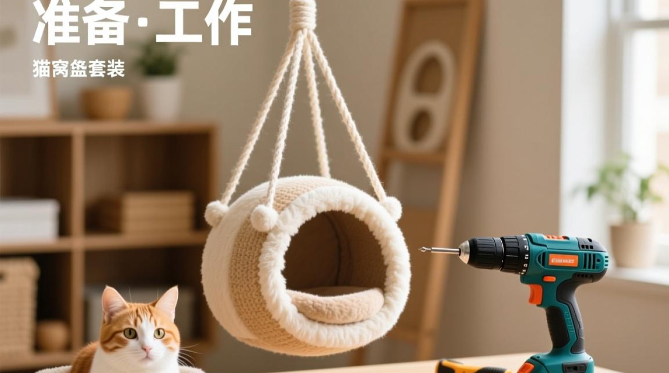 猫窝吊篮安装步骤详解，新手必看？