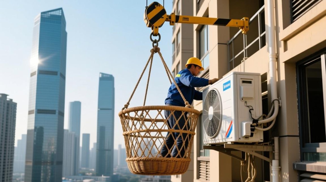 吊篮安装空调的正确方法是什么? 吊篮安装空调的正确方法是什么?