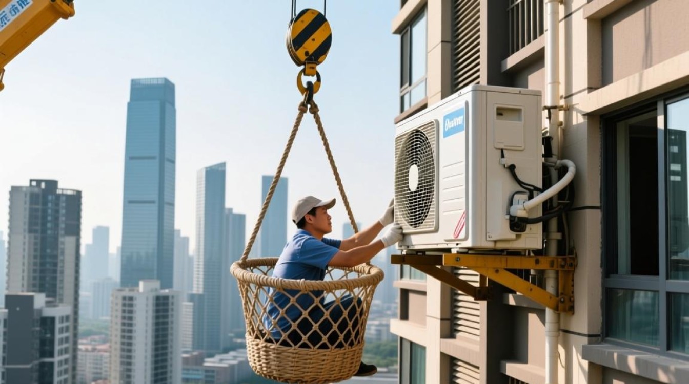 吊篮安装空调的正确方法是什么? 吊篮安装空调的正确方法是什么?