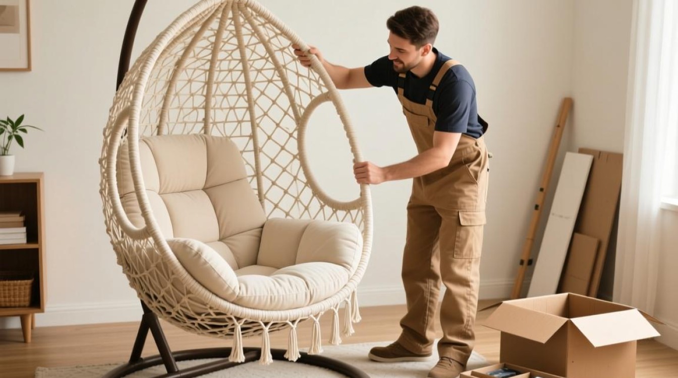 加厚吊篮摇椅安装步骤详解? 加厚吊篮摇椅安装步骤详解?