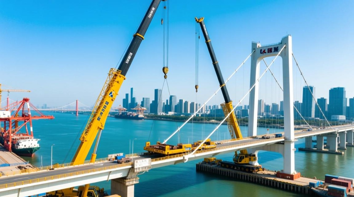 中联吊车双桥移位,技术难点何在? 中联吊车双桥移位,技术难点何在?