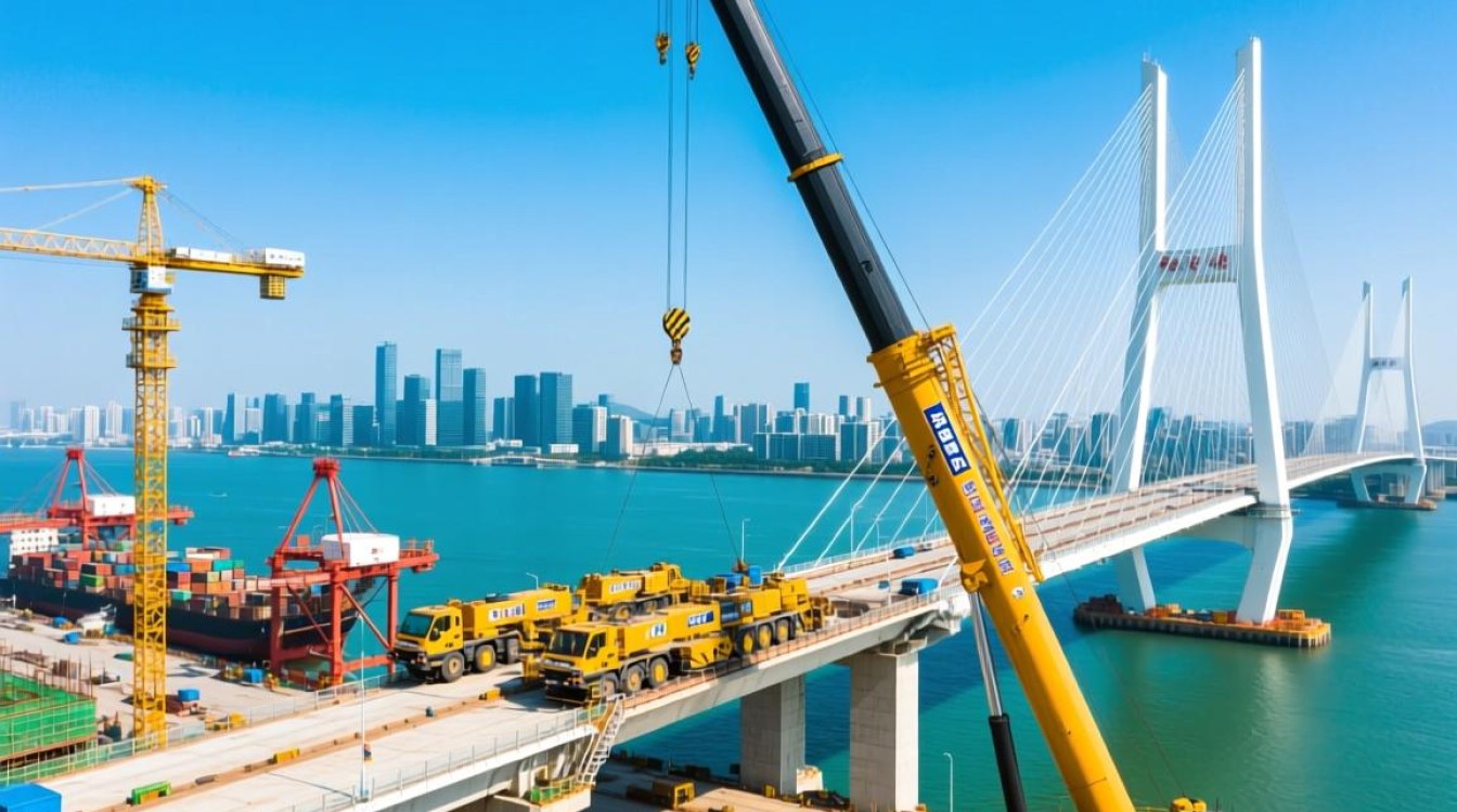 中联吊车双桥移位,技术难点何在? 中联吊车双桥移位,技术难点何在?