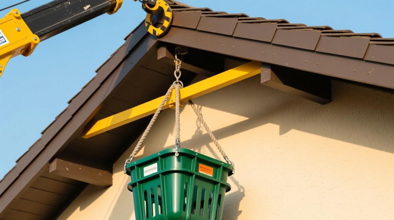 坡屋面安装吊篮的正确方法是什么？