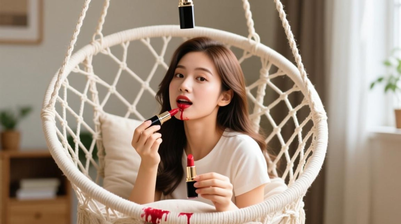吊篮中口红不脱落的原因解析？
