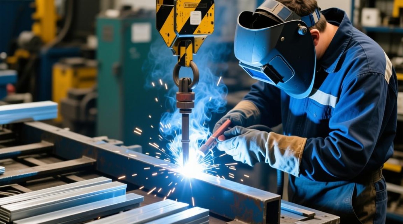 吊篮加蓝焊接方法是什么？