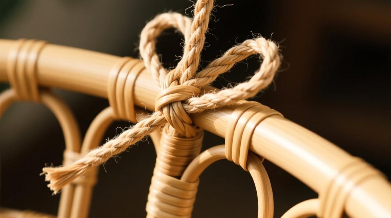 吊篮藤椅编织打结方法详解？