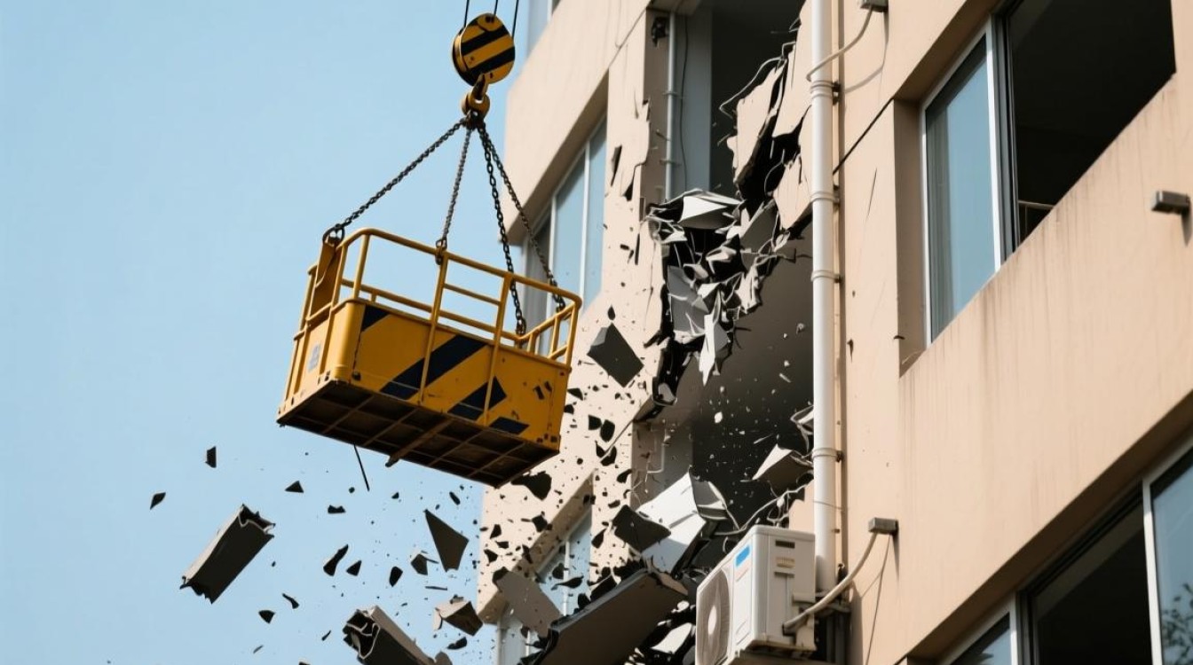 外墙吊篮掉落事故赔偿标准及责任认定？