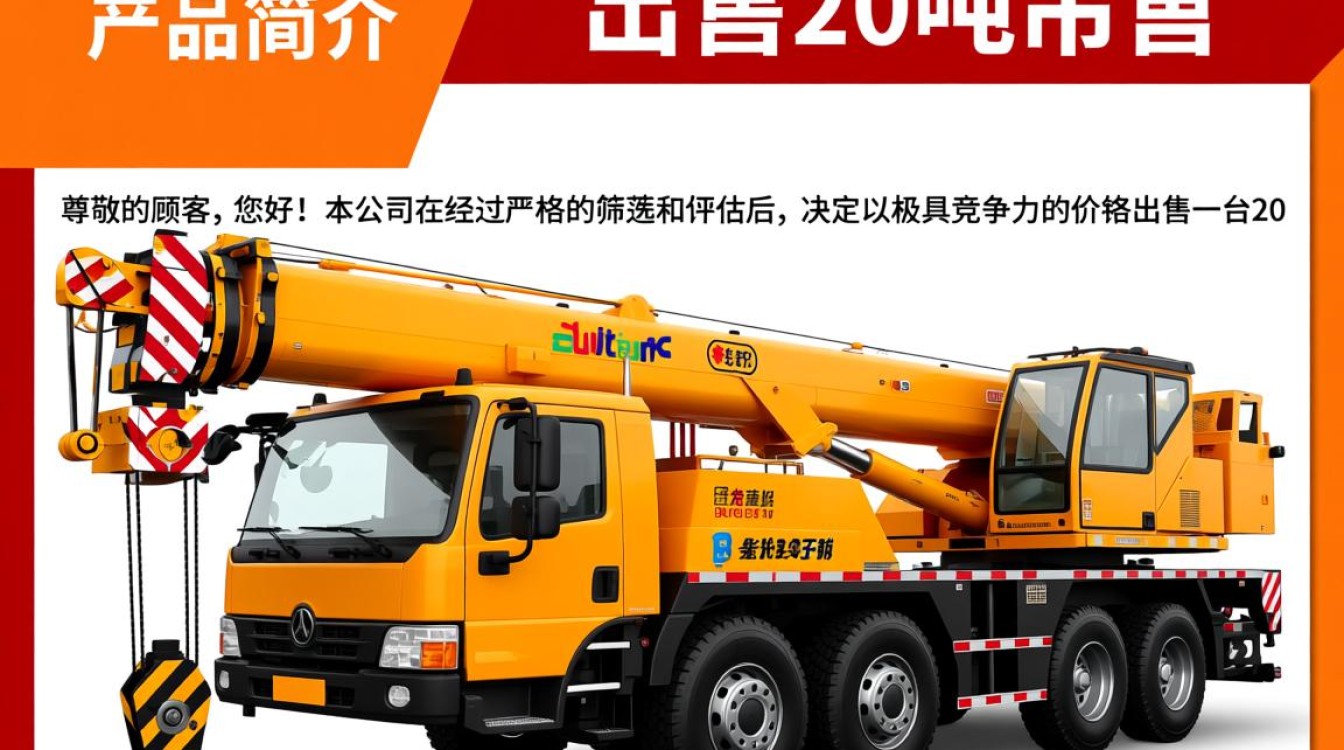 20吨吊车低价出售，如此实惠，真的可信吗？