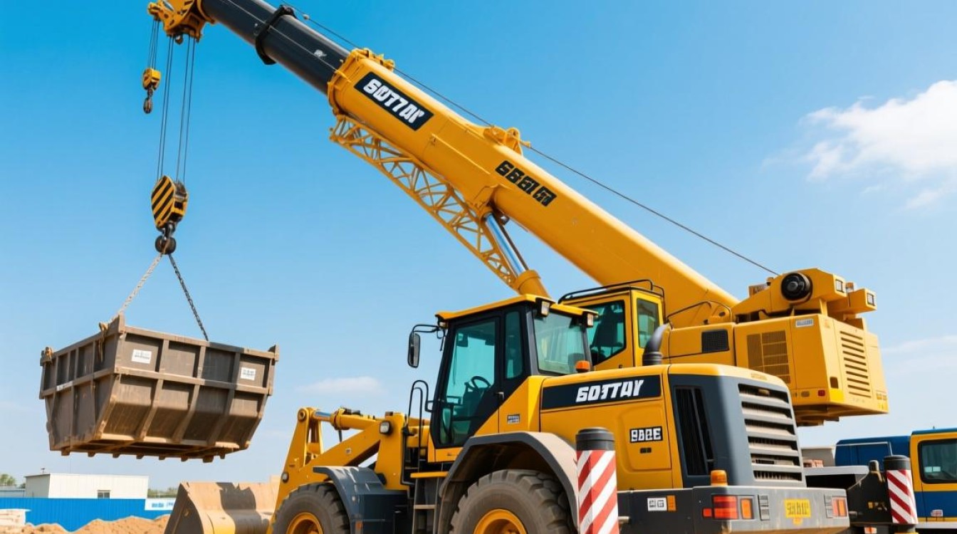 装载机带吊车？这是新型多功能机械吗？