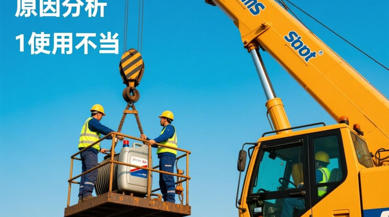 吊车冷却液不足，如何快速判断及解决？