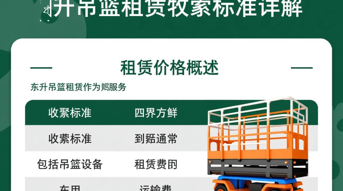 东升吊篮租赁费用标准是什么？