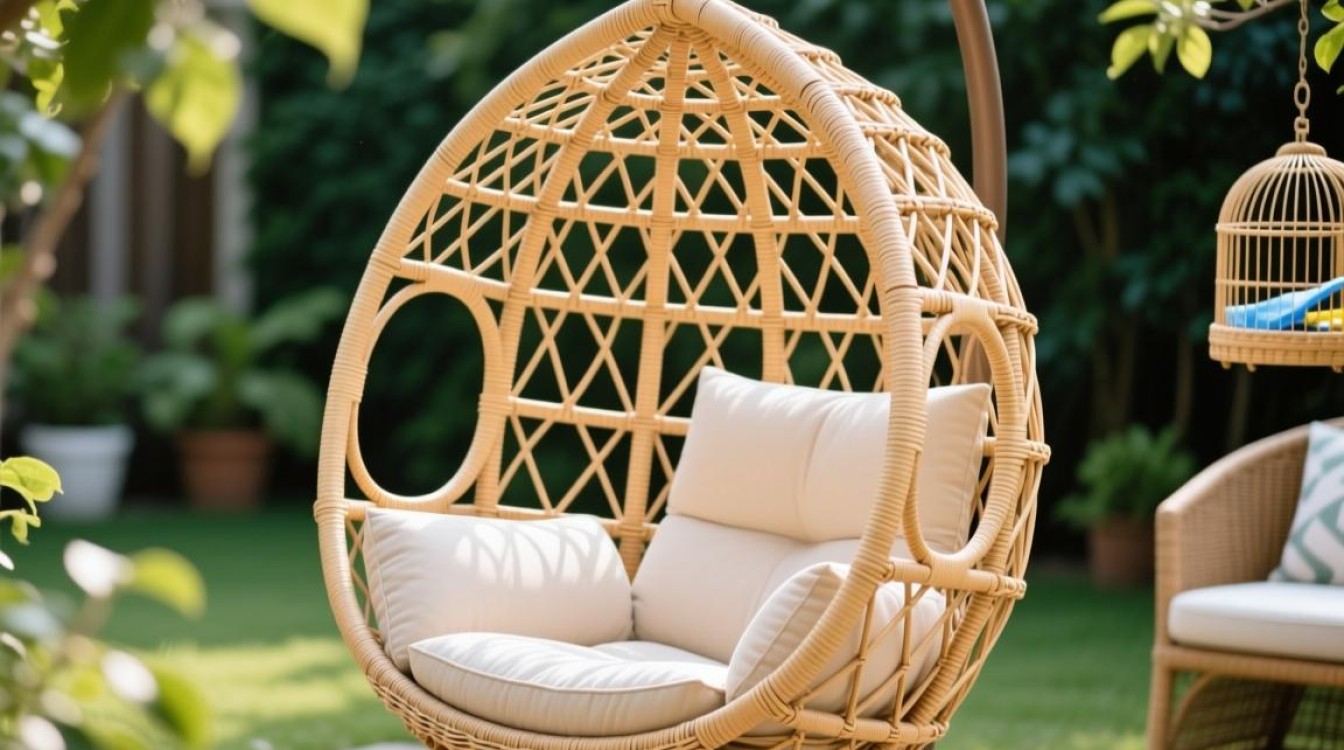 鸟巢吊篮藤椅清洁方法是什么？