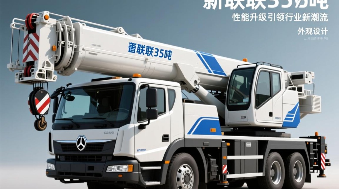 新款中联35吨吊车，性能如何？市场反响几何？
