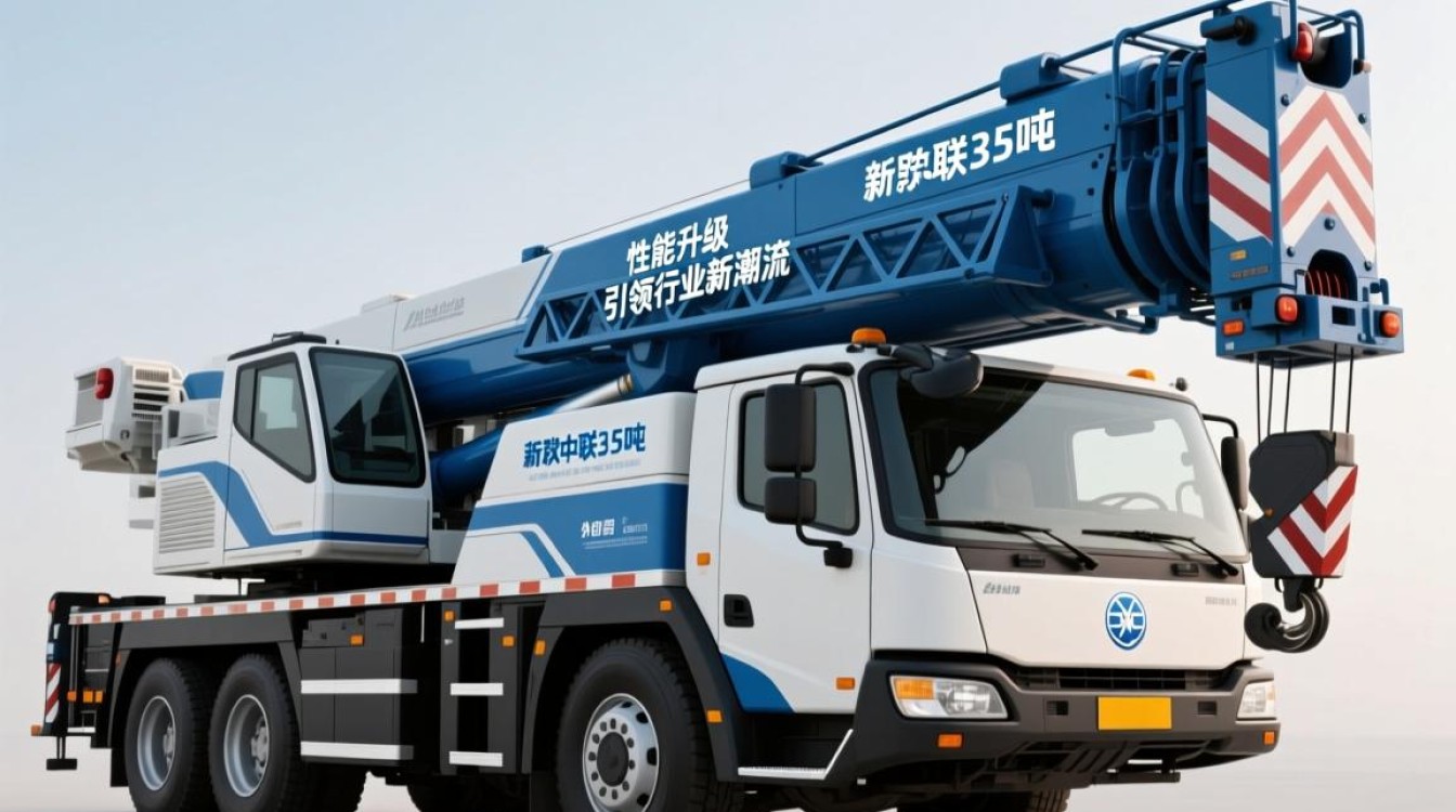 新款中联35吨吊车，性能如何？市场反响几何？