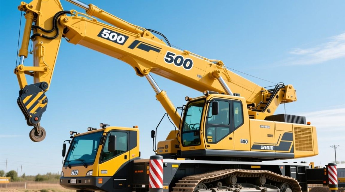 履带伸缩臂吊车500性能如何？市场前景如何？