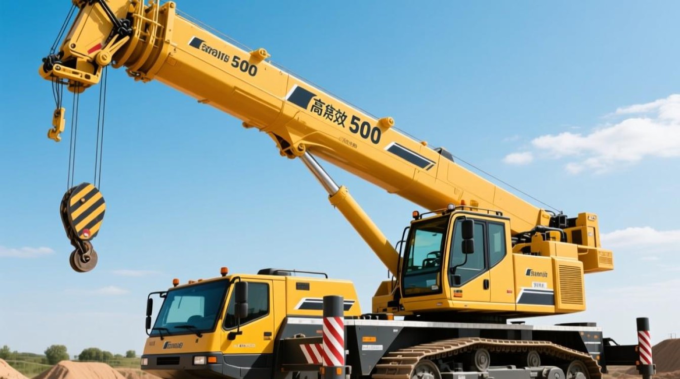 履带伸缩臂吊车500性能如何？市场前景如何？