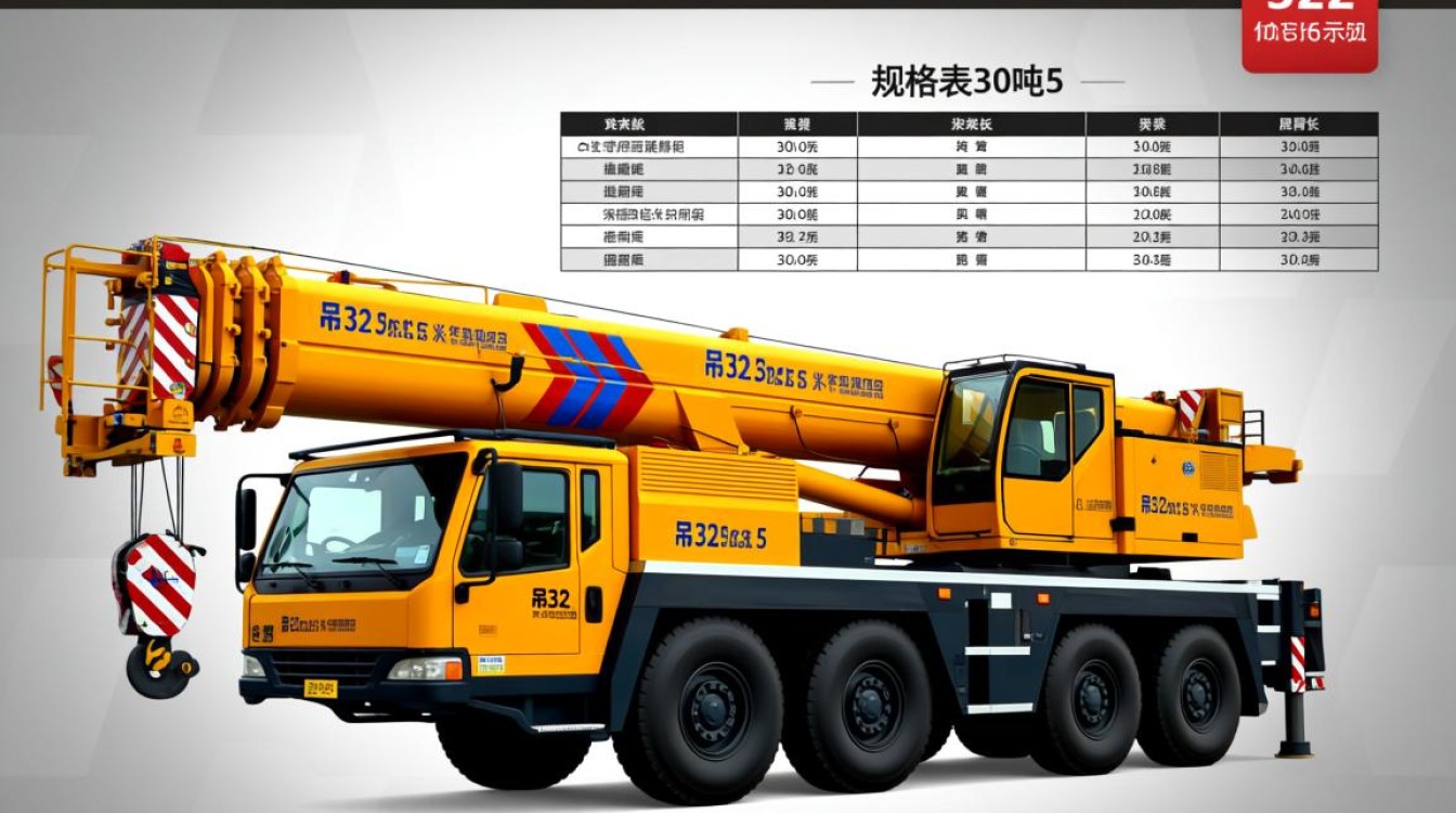 吊车32 5规格表具体参数有哪些疑问？