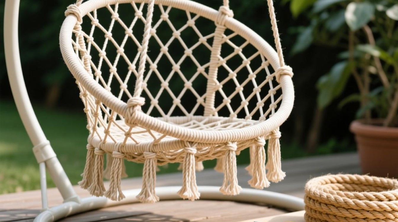 如何正确拆卸绳子吊篮椅子？