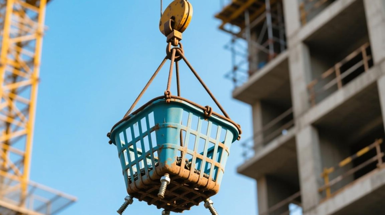 吊篮螺丝缺失该如何准确表述？