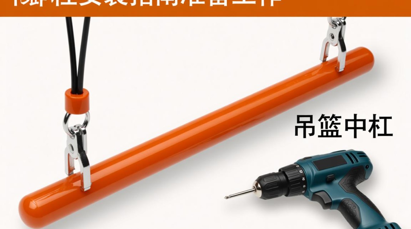 吊篮中杠安装步骤详解，新手必看？