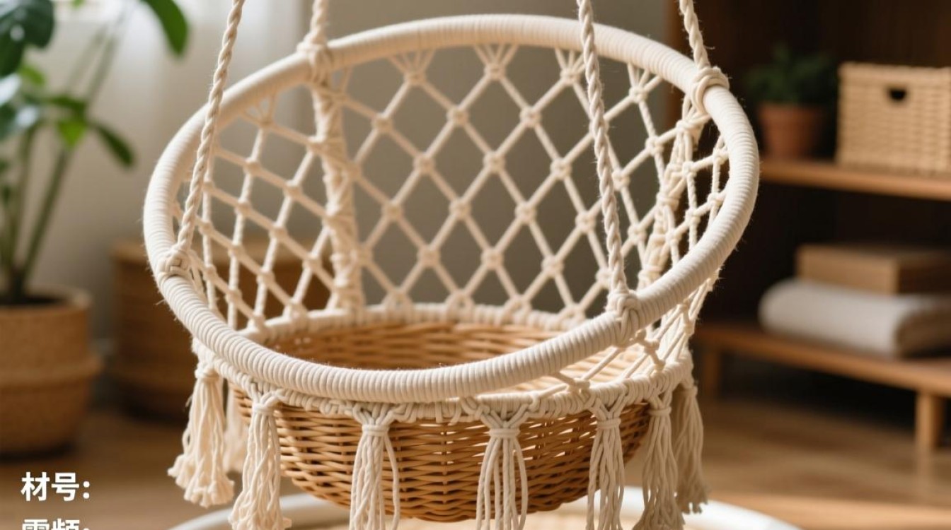 落地吊篮编织教程视频，操作步骤详解？