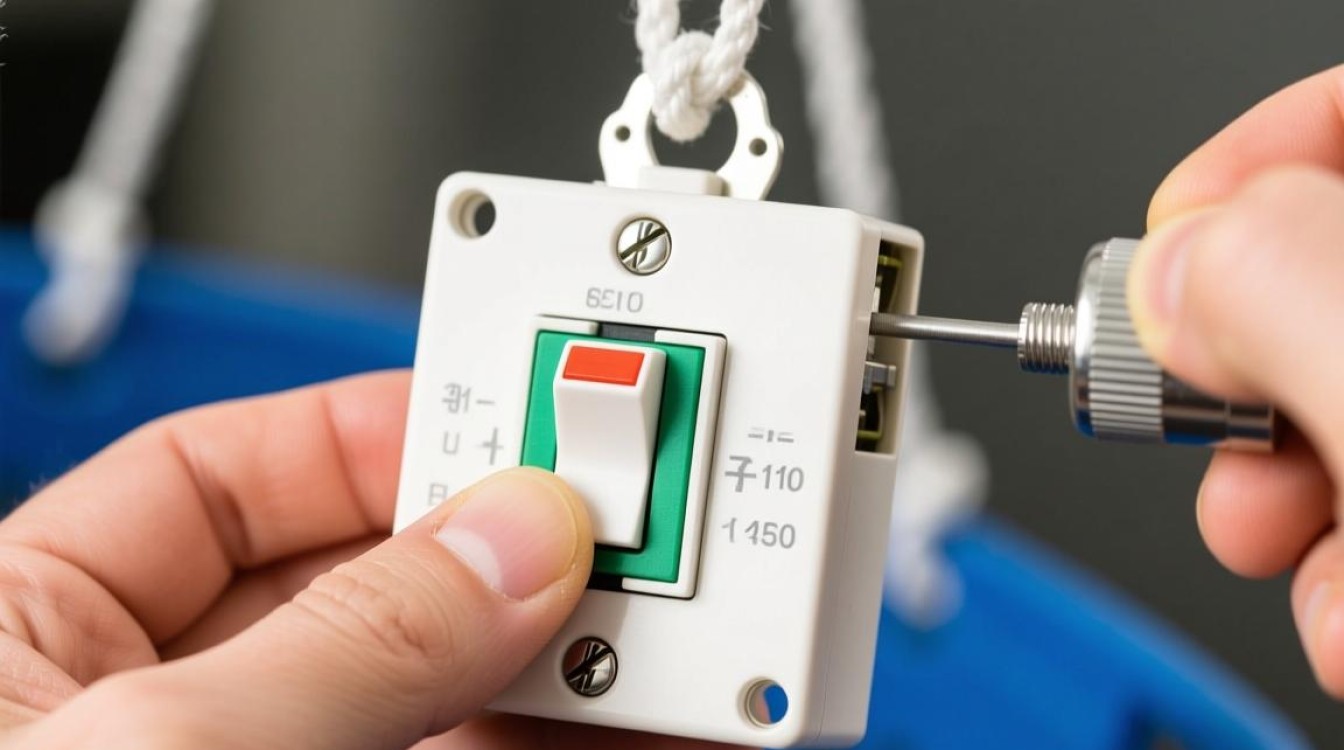 吊篮按压开关拆卸步骤是什么？