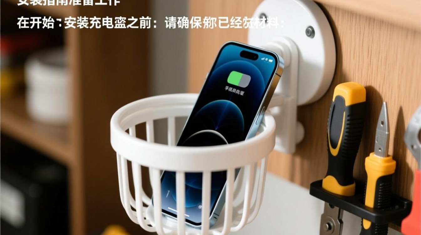 手机充电吊篮安装步骤详解？