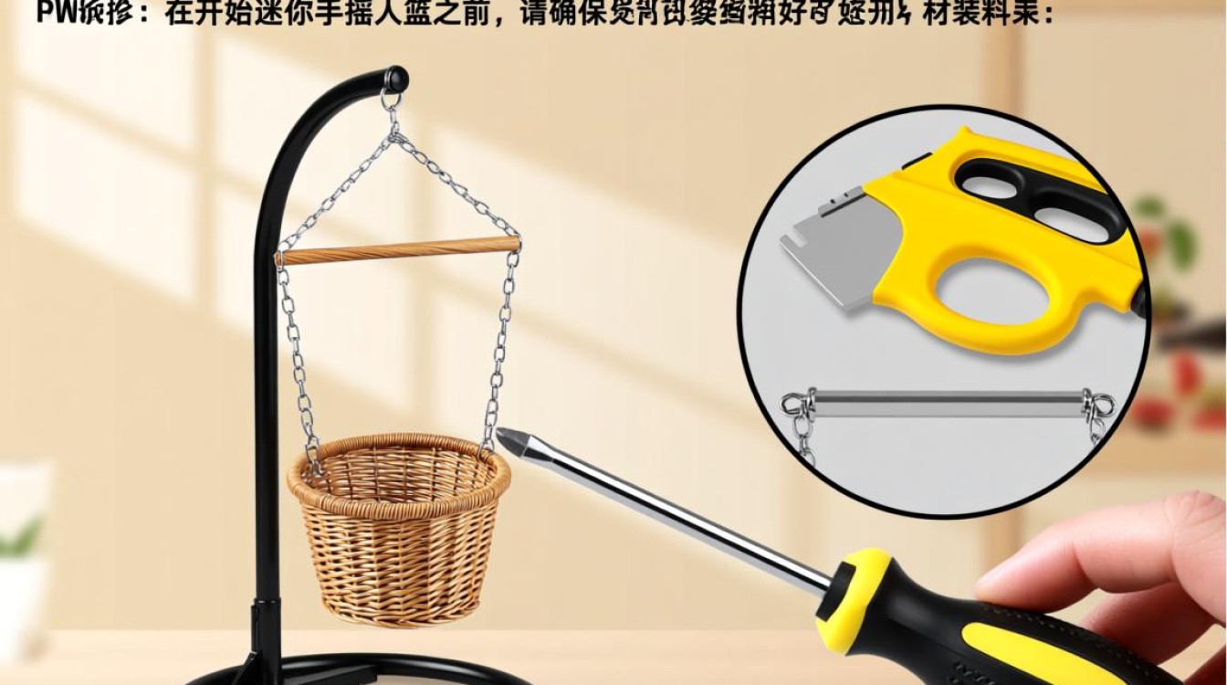 迷你手摇吊篮安装步骤详解？