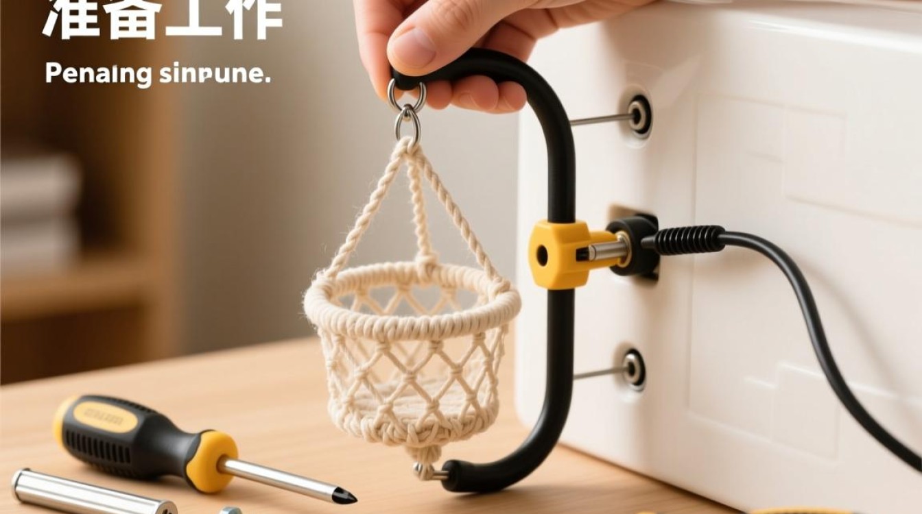 迷你手摇吊篮安装步骤详解？