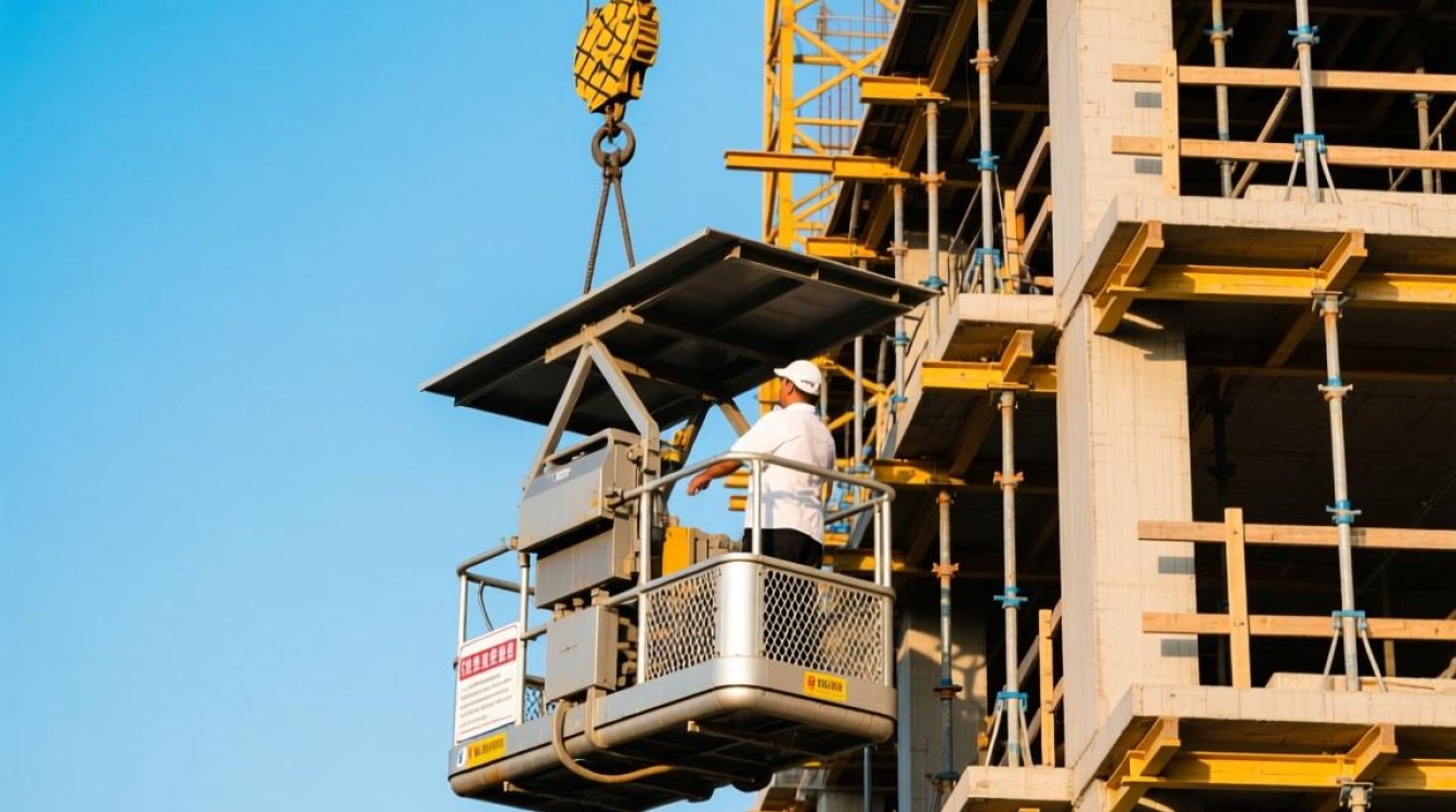 吊篮起风时如何安全施工？