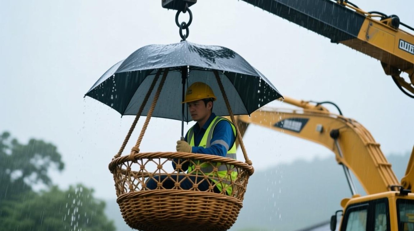 吊篮防雨措施如何实施？