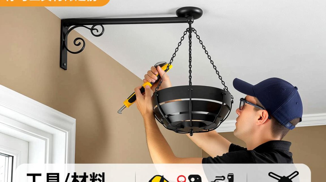 转角装饰吊篮安装步骤详解？