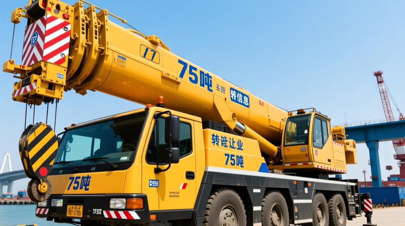 转让75吨吊车，寻找有意接手者？