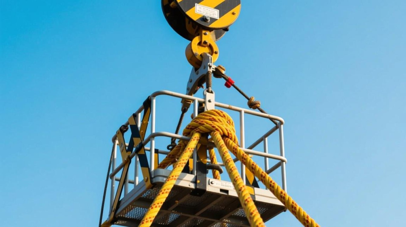 吊篮绑稳定绳的正确方法是什么？