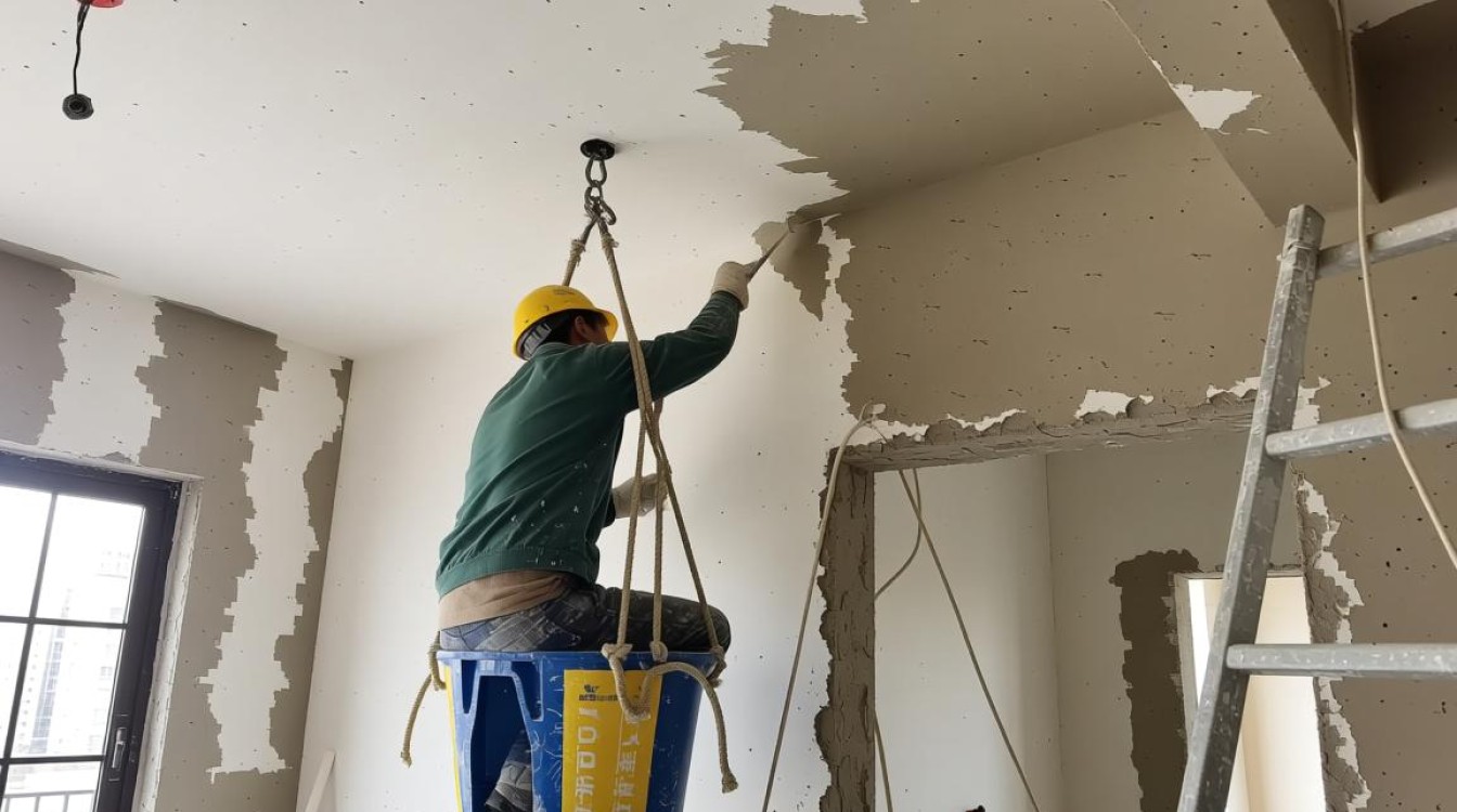 吊篮施工中真石漆如何有效铲除？