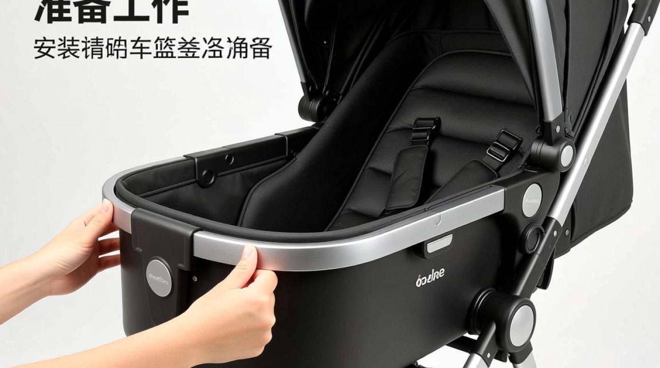 婴儿推车吊篮安装步骤是什么？