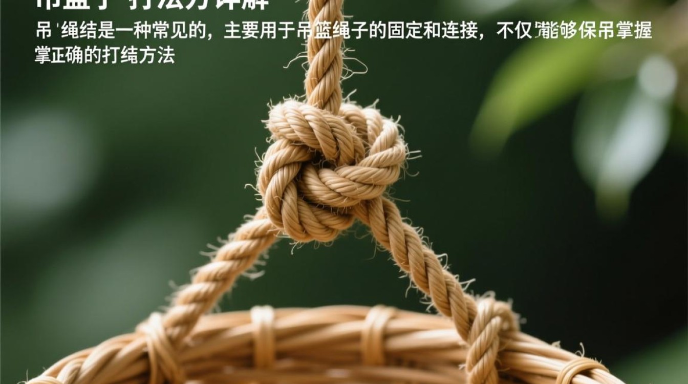 吊篮绳子打结是什么打法引起的疑问？