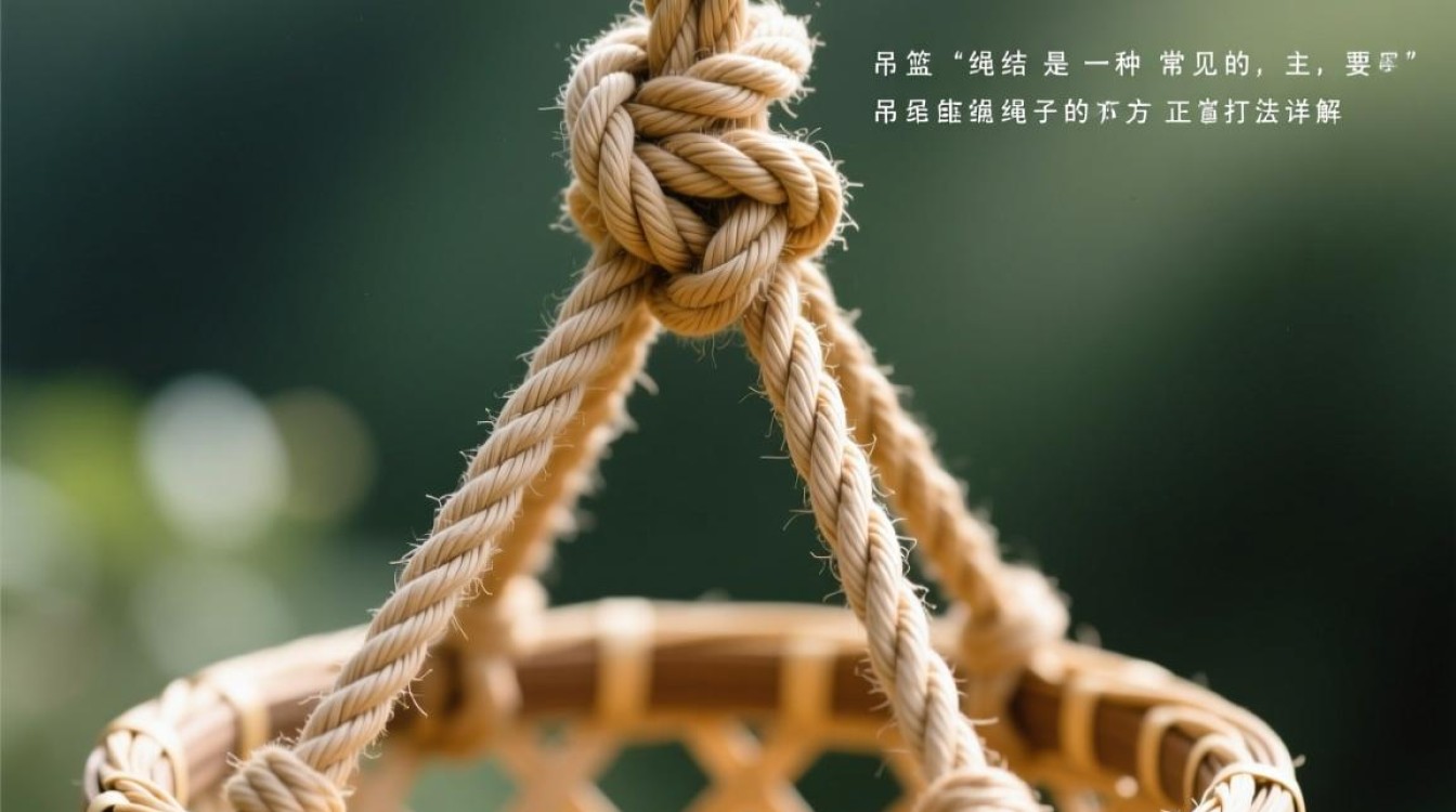 吊篮绳子打结是什么打法引起的疑问？
