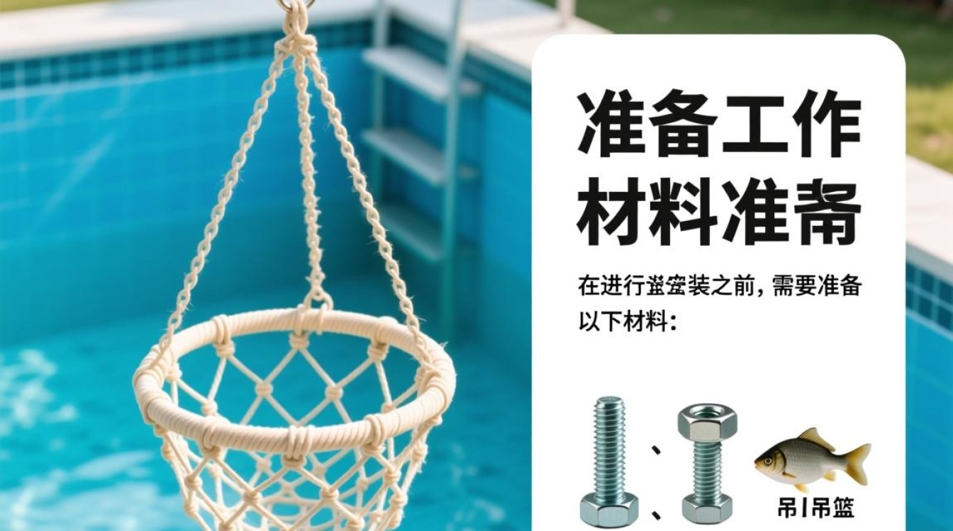 鱼池半空吊篮安装步骤详解？