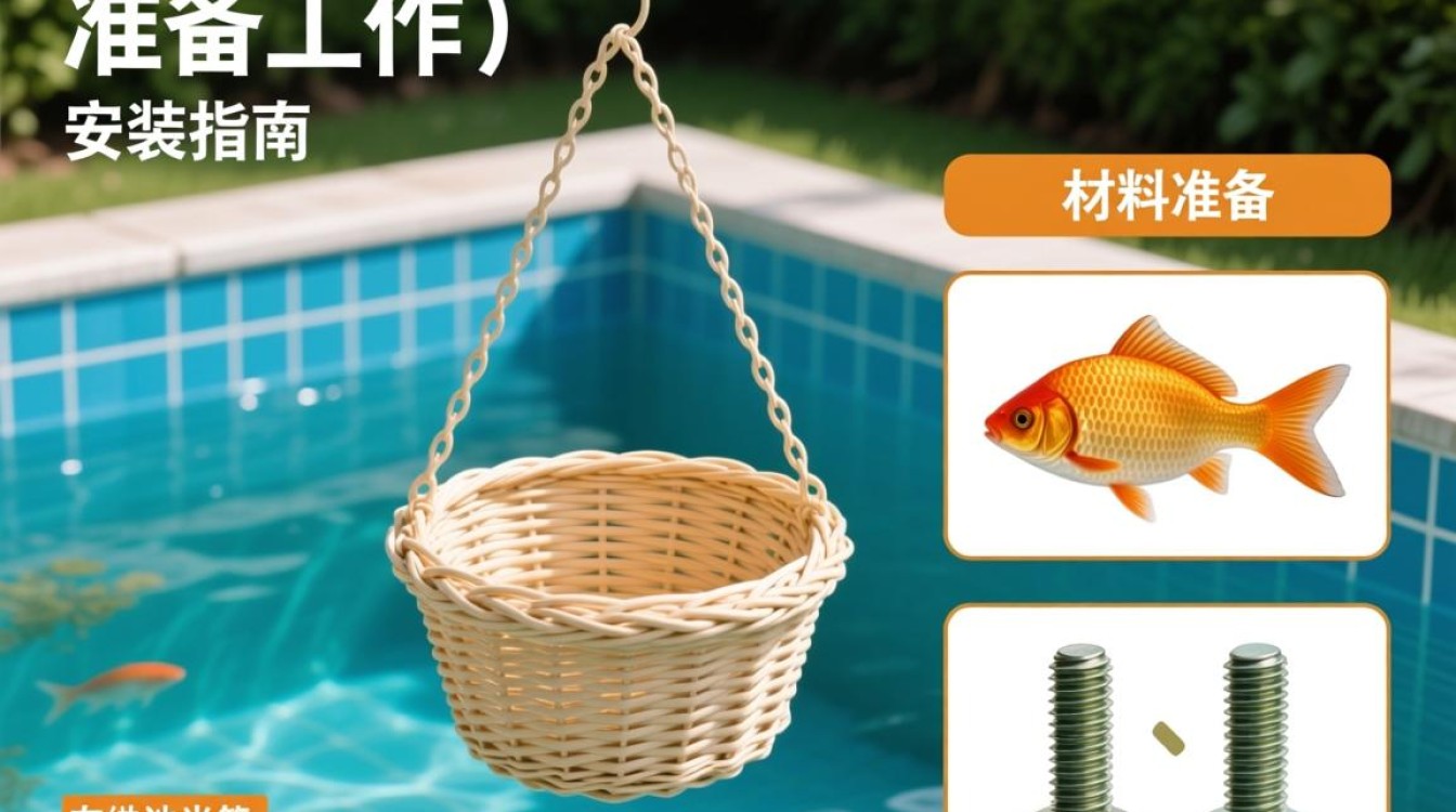 鱼池半空吊篮安装步骤详解？