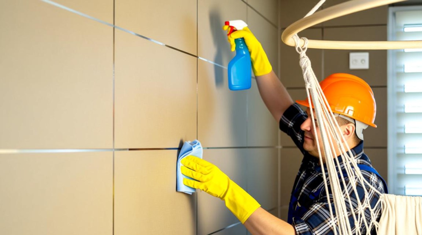 房间吊篮贴纸正确粘贴方法是什么？