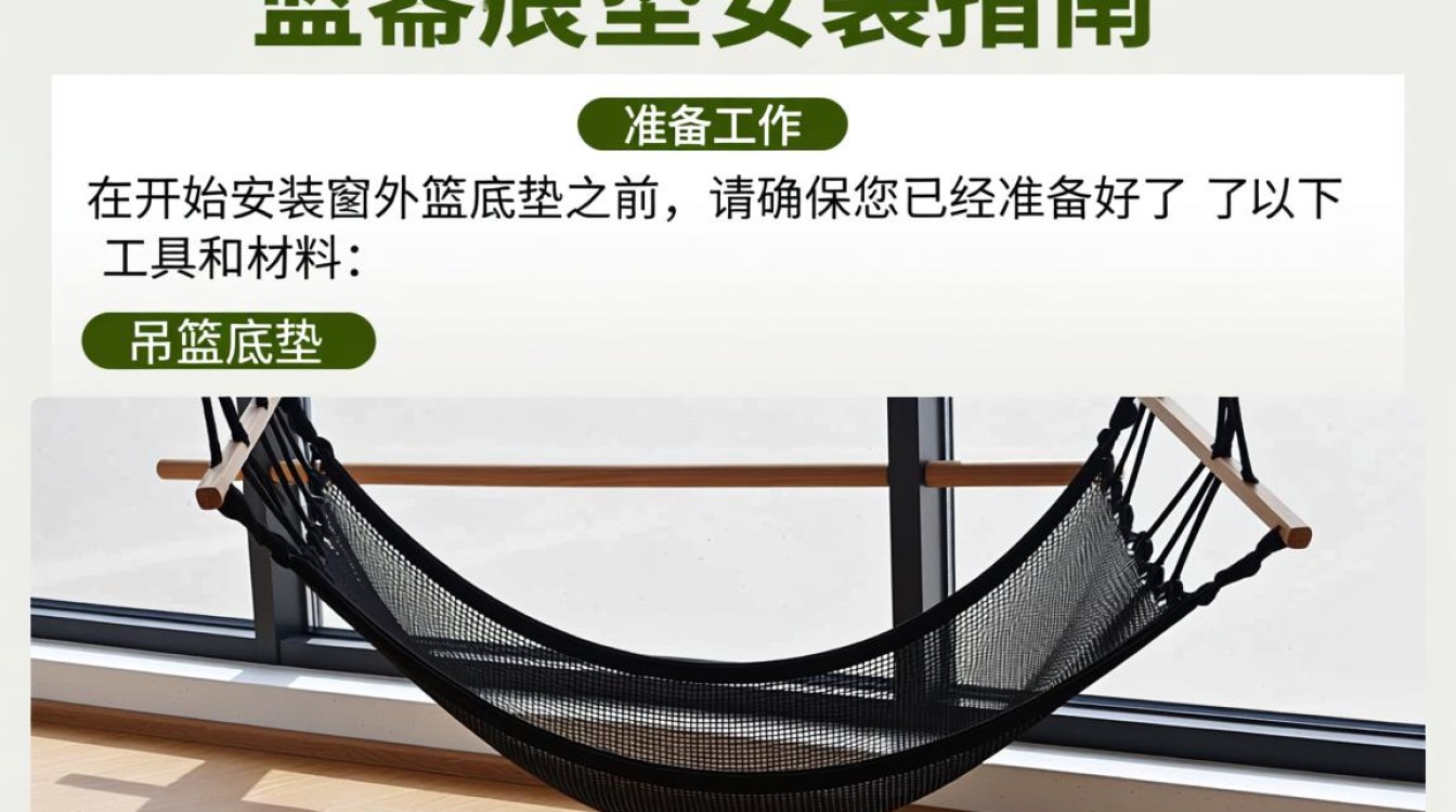 吊篮底垫安装步骤详解，如何正确安装窗外吊篮底垫？