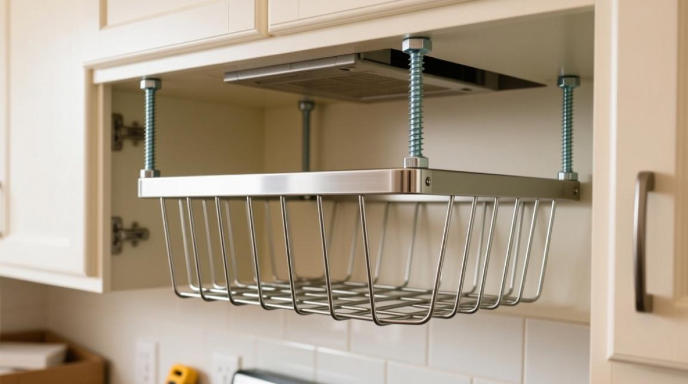 开放厨房吊篮安装步骤及注意事项？