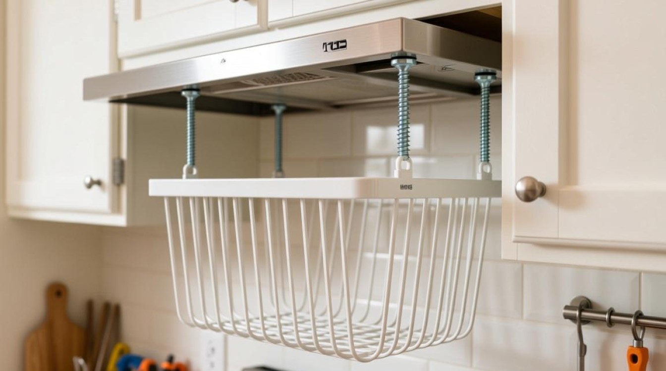开放厨房吊篮安装步骤及注意事项？
