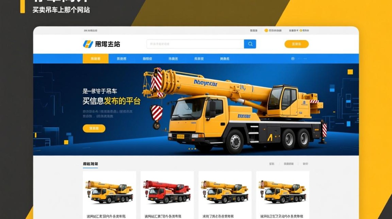 哪家网站专门买卖吊车？