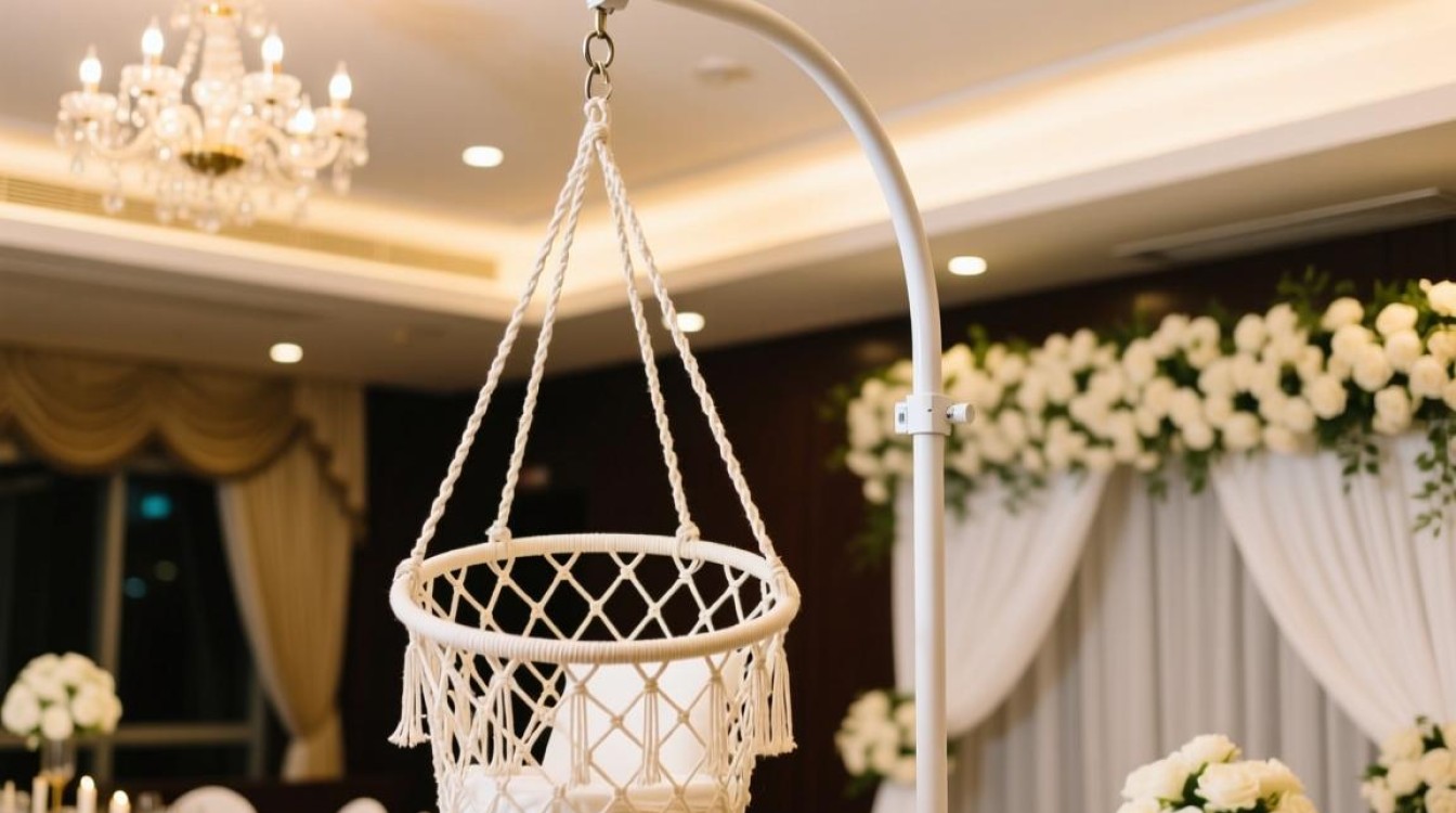 婚礼吊篮插杆步骤详解？