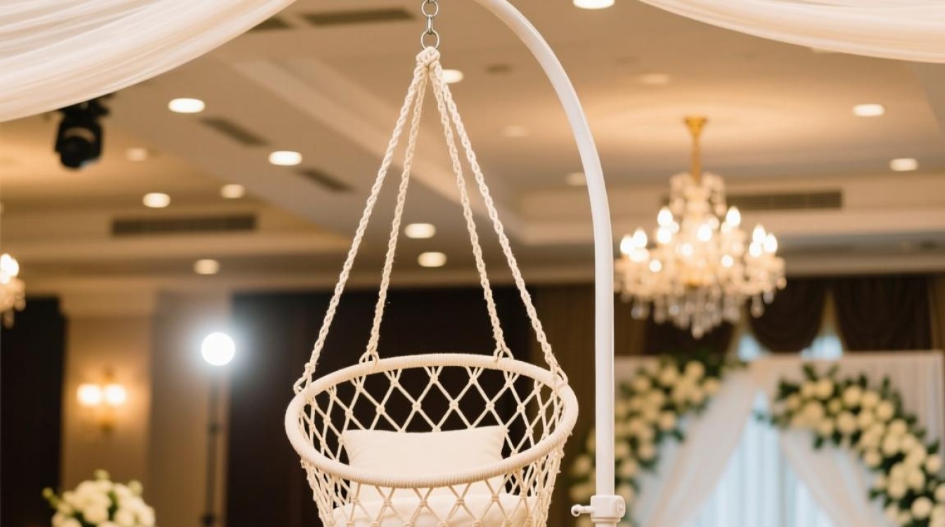 婚礼吊篮插杆步骤详解？