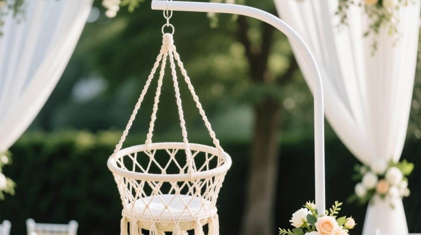 婚礼吊篮插杆步骤详解？